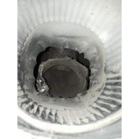 A broken dryer vent in need of repair.